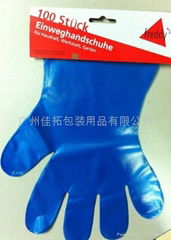 Disposable PE gloves