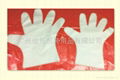 Disposable CPE gloves 1