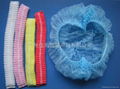 Non-woven bouffant cap / clip cap 1