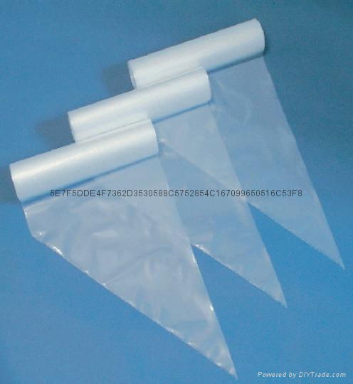 Disposable Plastic Piping/Pastry Bag on roll 