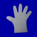 Disposable CPE gloves for food preparing 2