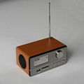 SD card speaker with FM radio clock alarm 2