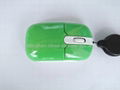 mini optical mouse ,cheap mouse(LX-639) 2