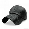 Winter warm Women high quality seven colors PU cap 