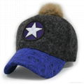Woolen cap for women in winter winter hat  5
