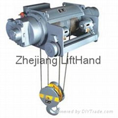 Double Rail Wire Rope Hoist