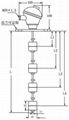 不锈钢连杆浮球液位开关 2