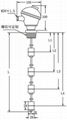 不锈钢连杆浮球液位开关 4