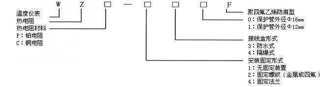 WZP 全防腐热电阻  5