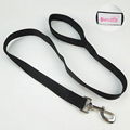  nylon webbing heavy duty dog leash with padded handle 2