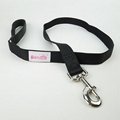 nylon webbing heavy duty dog leash with padded handle