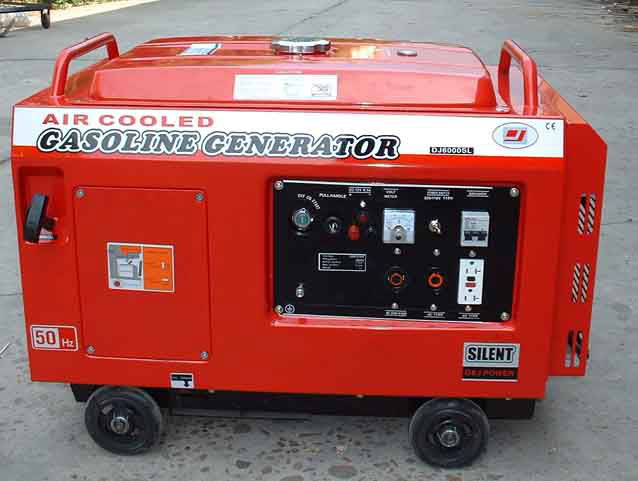 air-cooled gasoline generator set