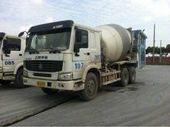 Concrete mixer truck