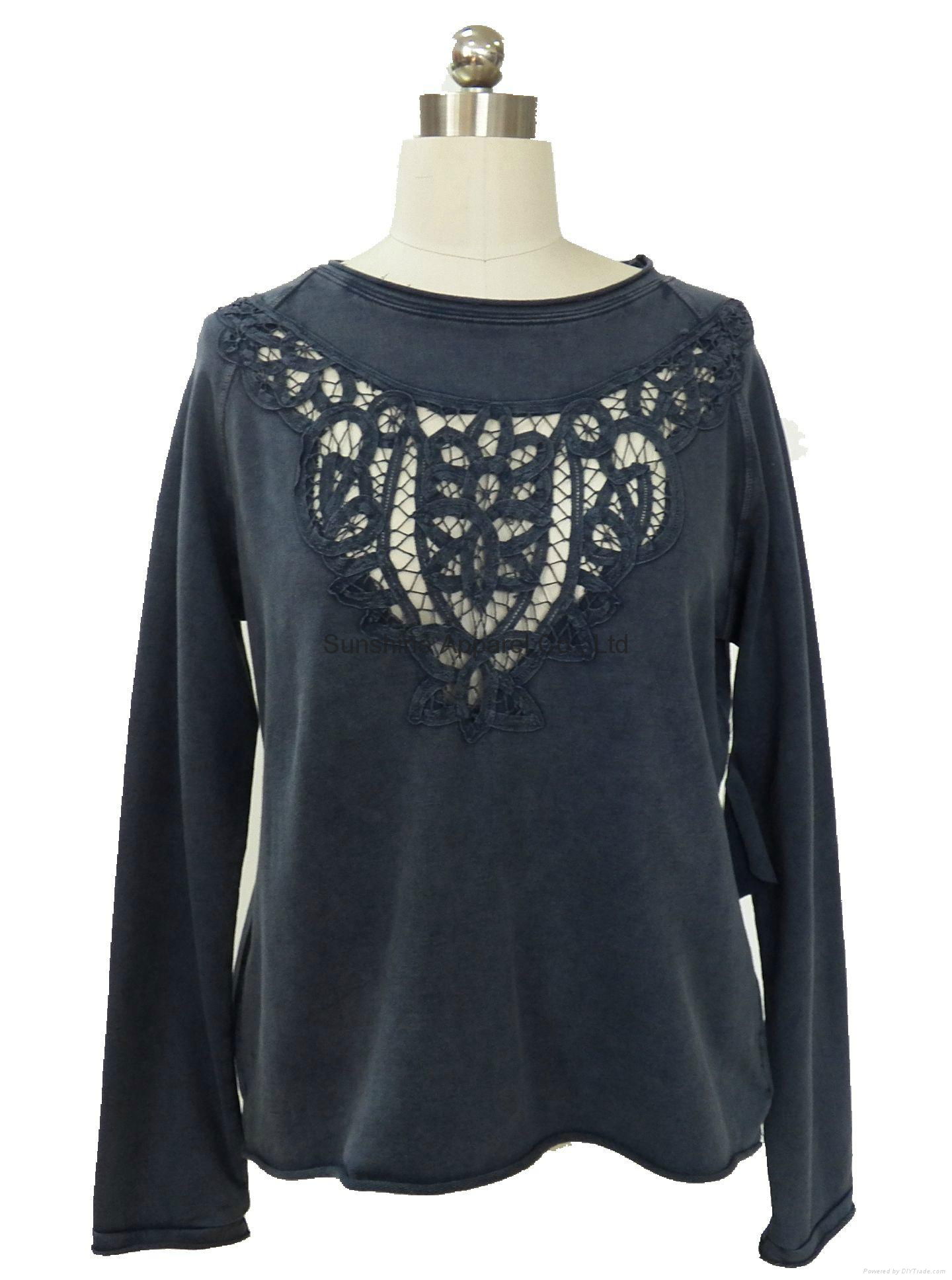 China lace sweater