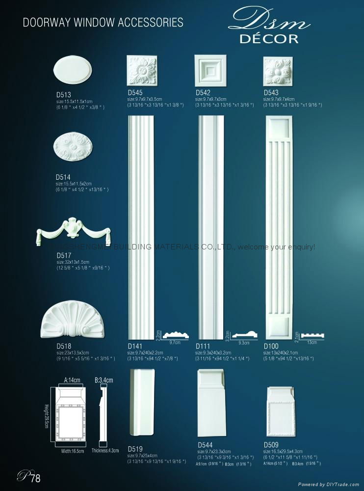 Polyurethane Pilaster 2