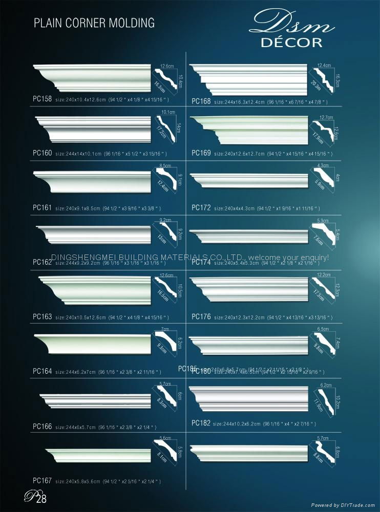 Polyurethane Cornice mouldings 3