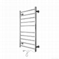 Heated towel rack