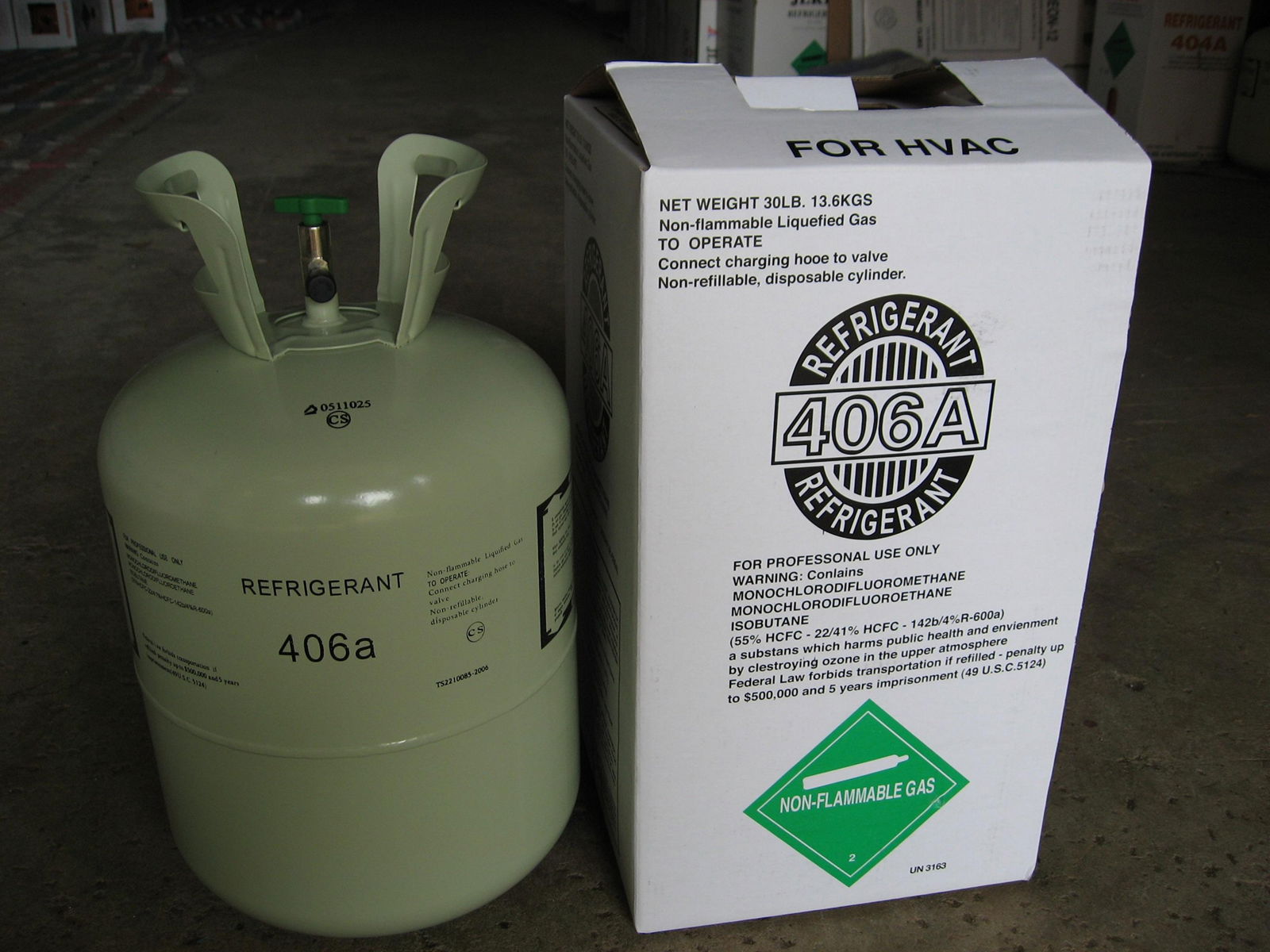 Mixed refrigerant R406A 2