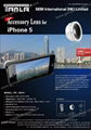 3 in 1 Lens Kits fisheye+wide angle+2X telephoto lens for iphone 3