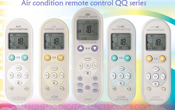 Air condition remote control QQ series