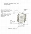 Glass-lined plate type condenser(heat-exchanger)