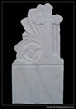 white marble tombstone 1