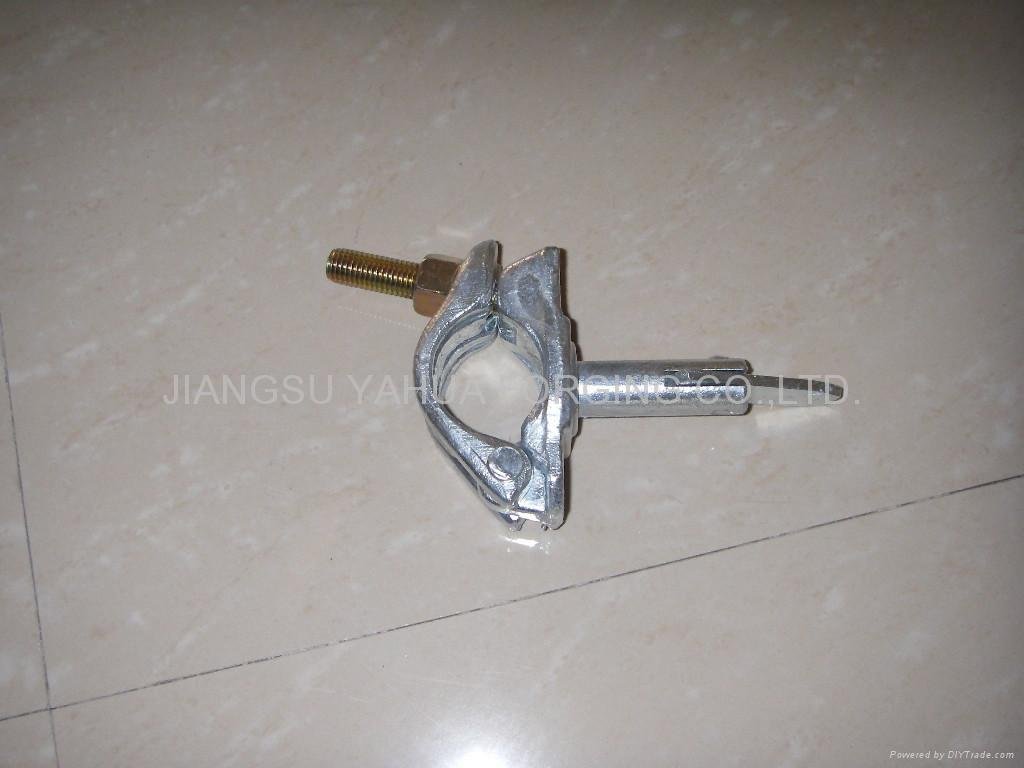 forged coupler welded with lock pin