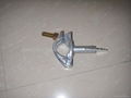 forged coupler welded with lock pin