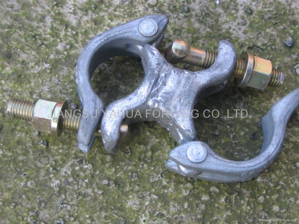 swivel coupler welded two parts