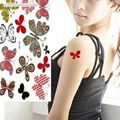 butterfly temporary body  tattoo sticker wholesale