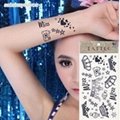 sweet crown temporary tattoo sticker for