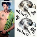 cool animal temporary tattoo sticker men