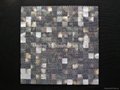 Mesh Blacklip Seashell mother of pearl mosaic tiles (without gap) 4