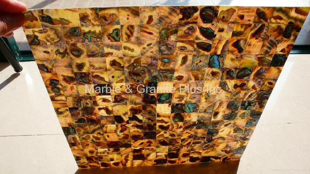 300x300x3mm Mexican Abalone MOP tile