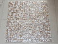 Mesh Mirage Brown Mother of Pearl (MOP) Mosaic Tile (Butt-joint gap)