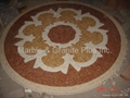 Marble mosaic medallion 1