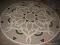 Marble mosaic medallion