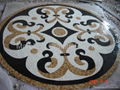 Marble mosaic medallion