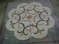 Marble mosaic medallion