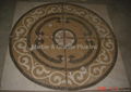 Marble mosaic medallion