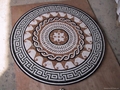 Marble mosaic medallion 1