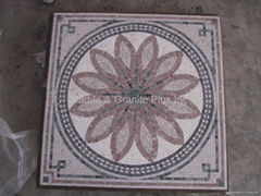 Marble mosaic medallion