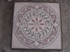 Marble mosaic medallion