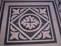 Marble mosaic medallion