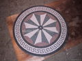 Marble mosaic medallion 1