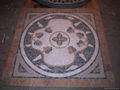 Marble mosaic medallion 1