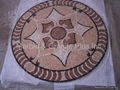 Marble mosaic medallion