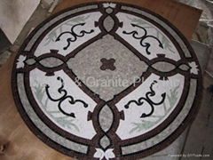 Marble mosaic medallion