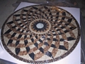 Marble mosaic medallion 1