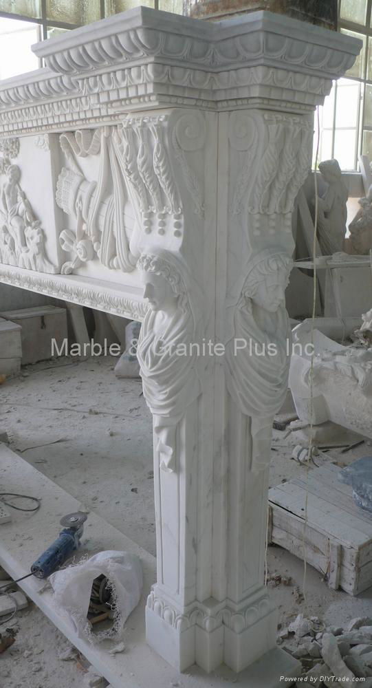 Marble Fireplace 3